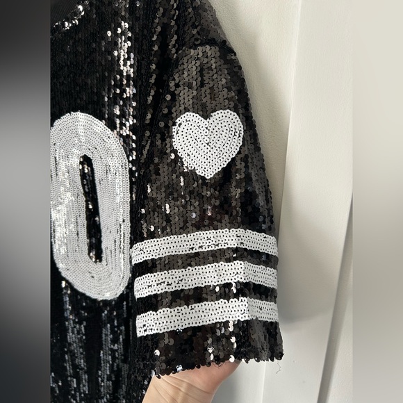 Oversized Sequin Jersey - Picture 3 of 6